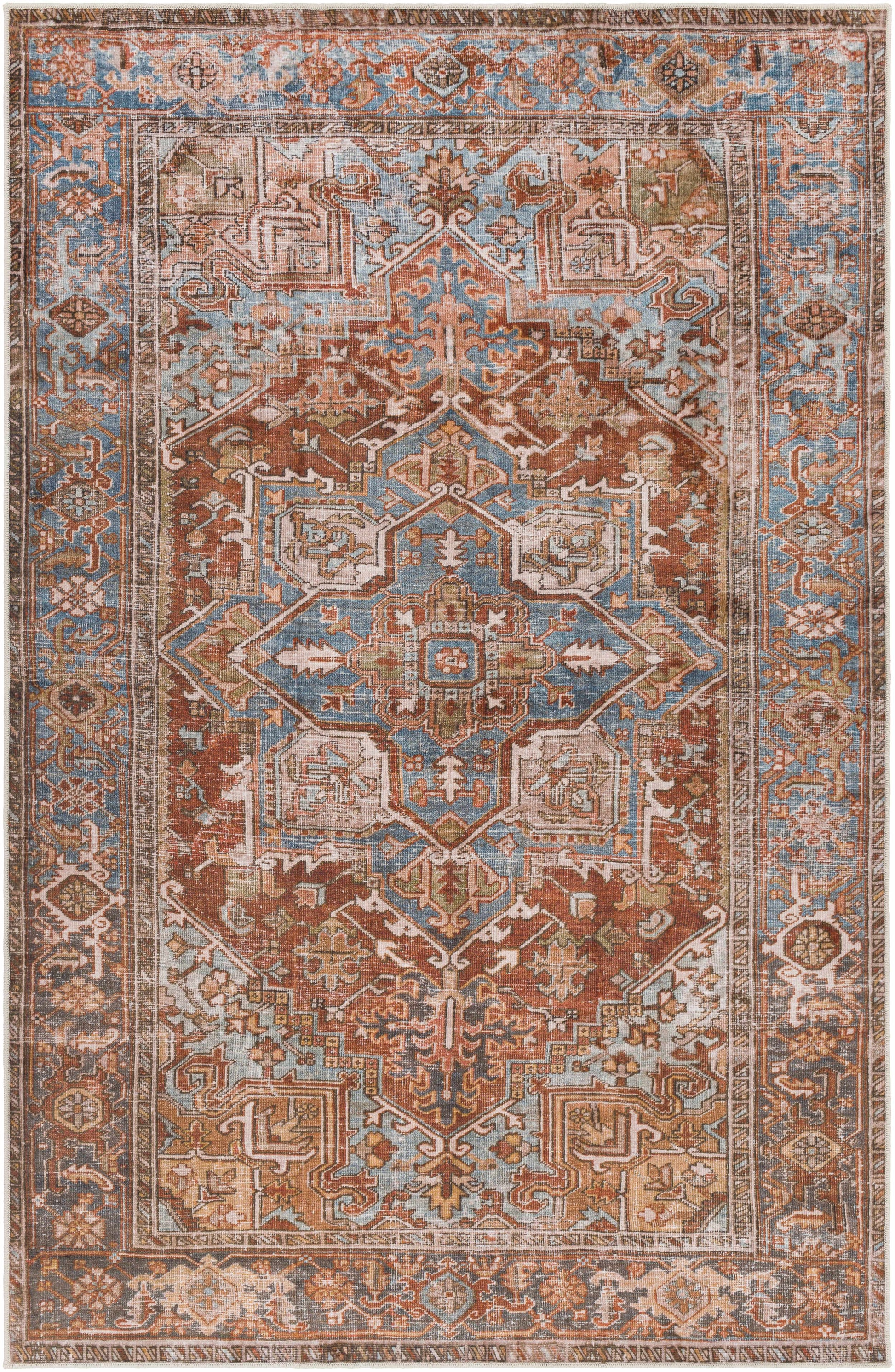 Darapidap Washable Area Rug - Clearance
