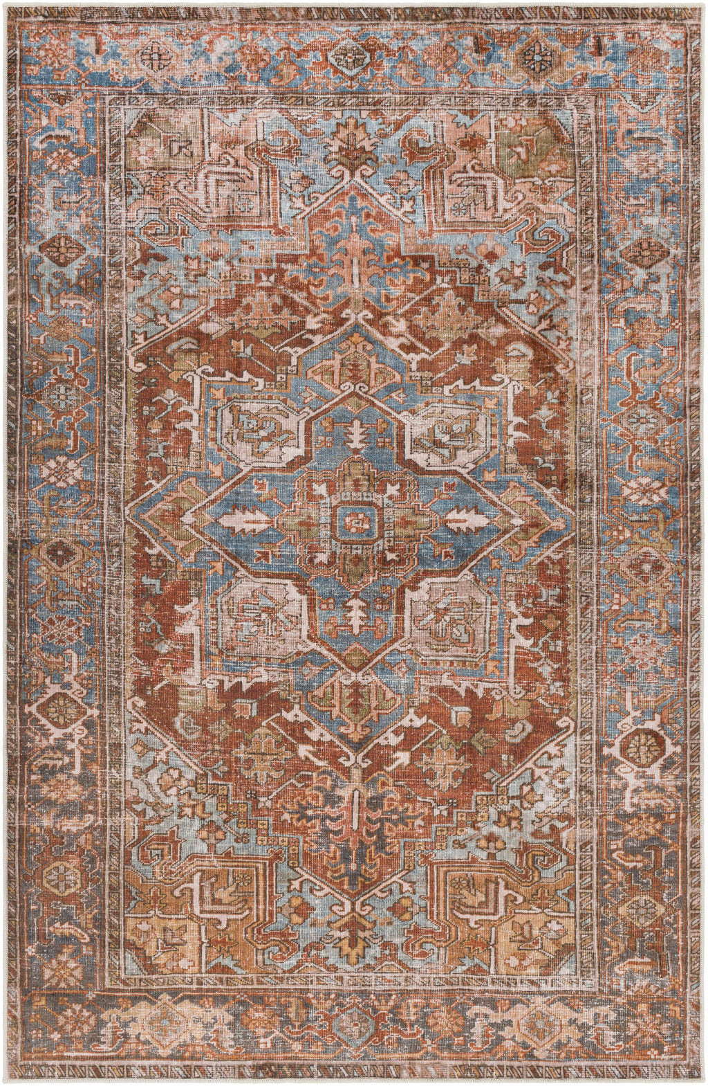 Darapidap Washable Area Rug - Clearance
