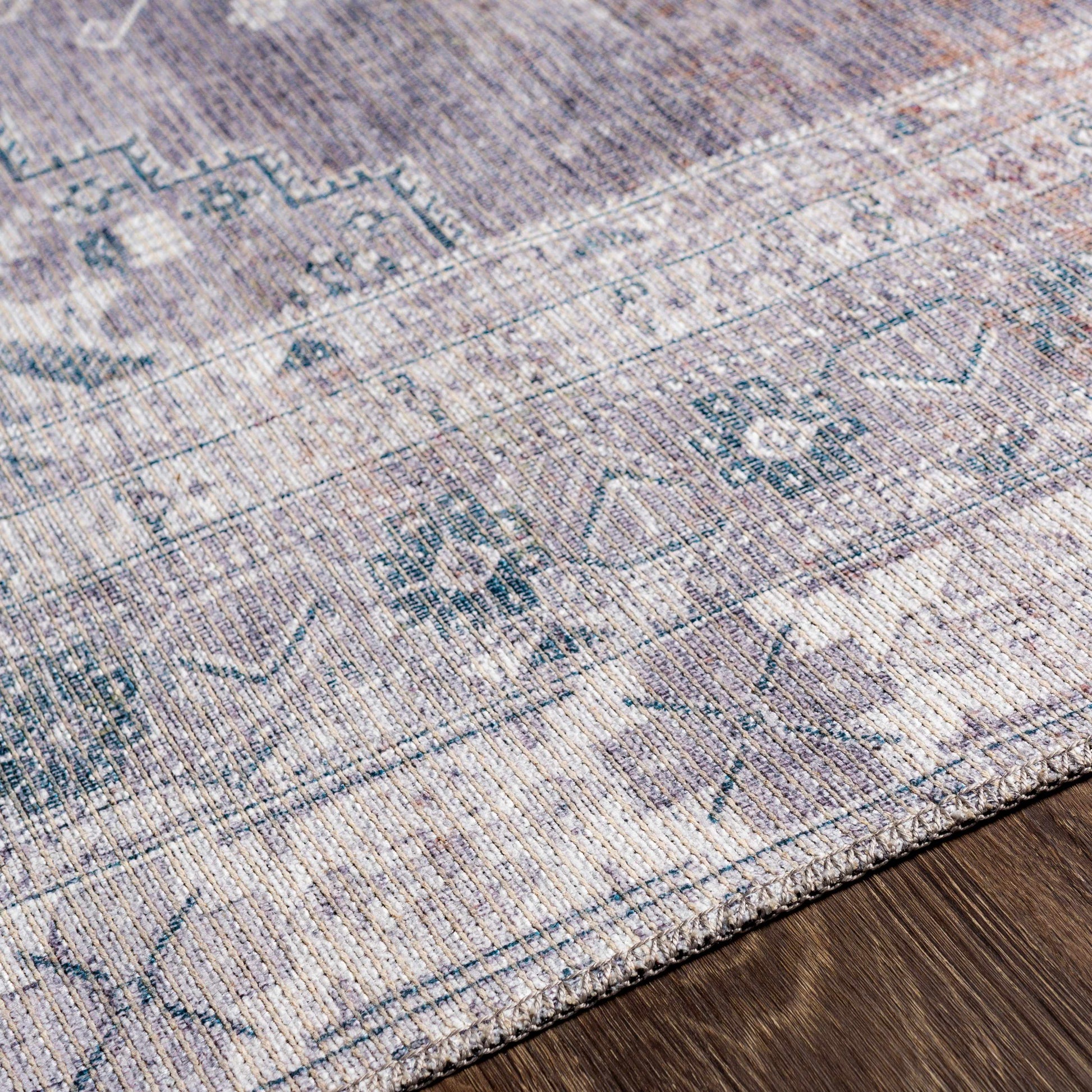 Baltinglass Gray Washable Rug - Promo