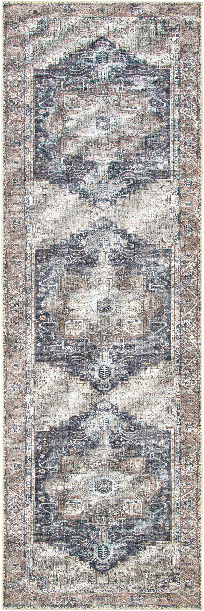 Beige Rosman Washable Rug - Limited Edition