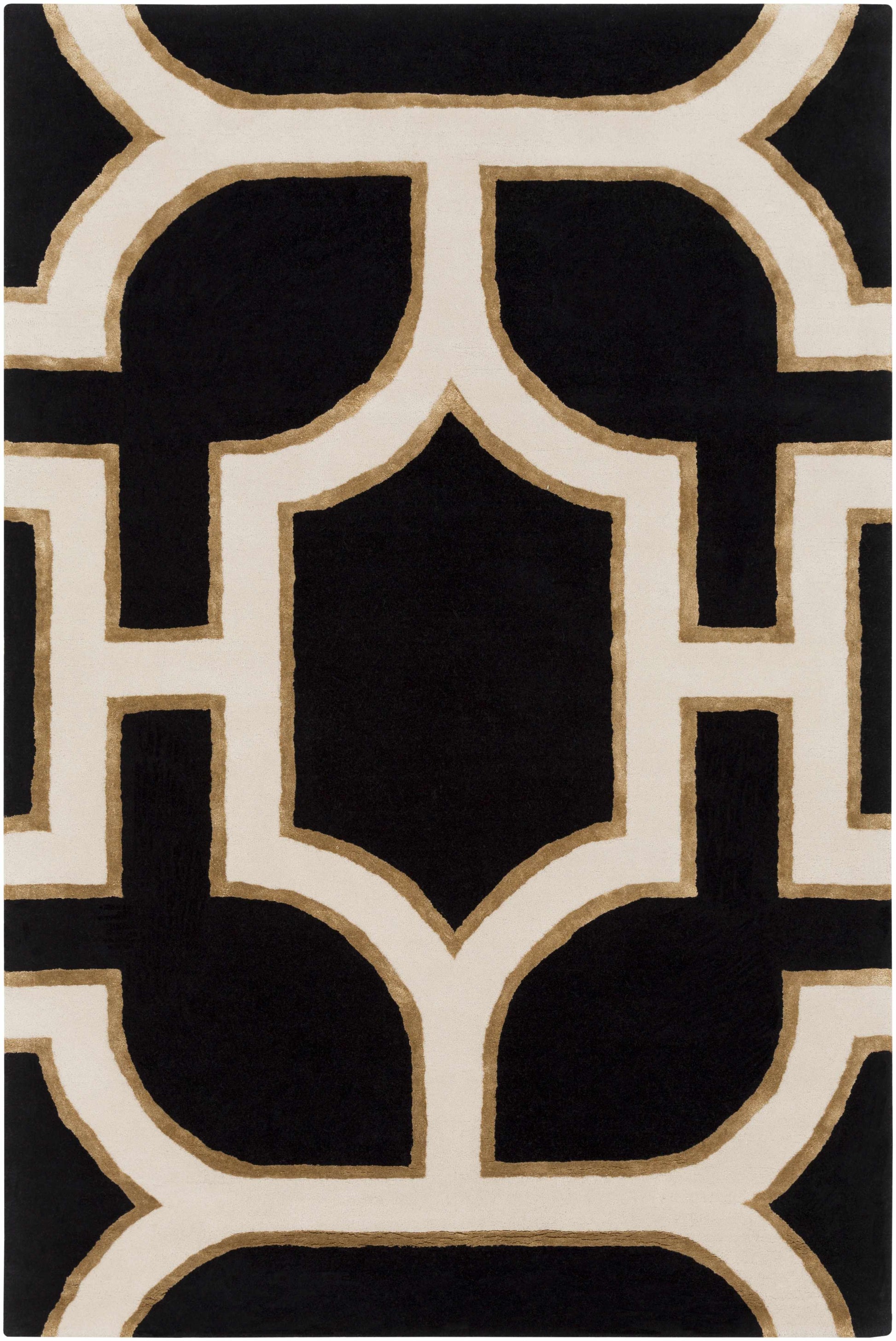 Hamtramck Hand Tufted Wool Area Rug