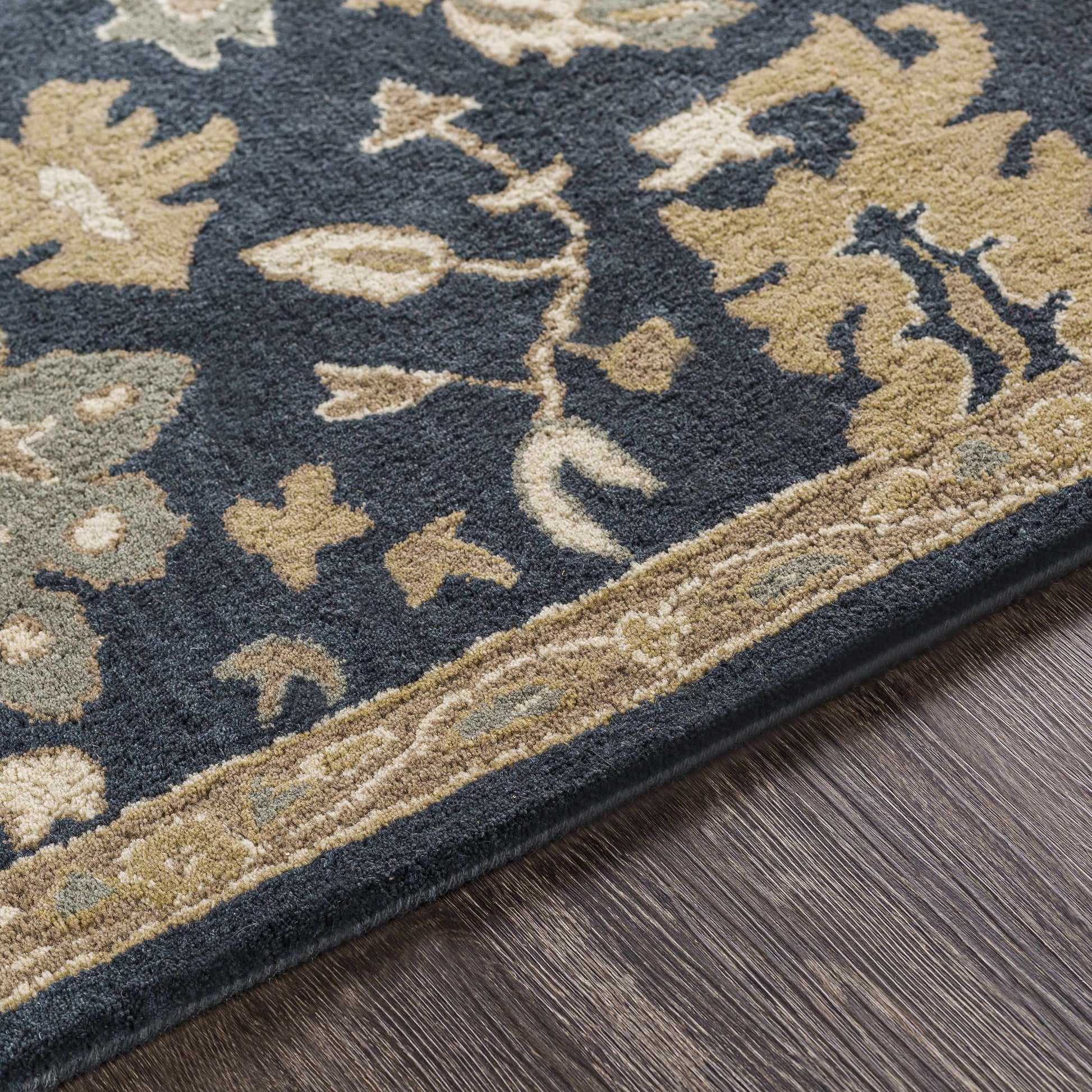 Caesar 1154 Navy Wool Rug