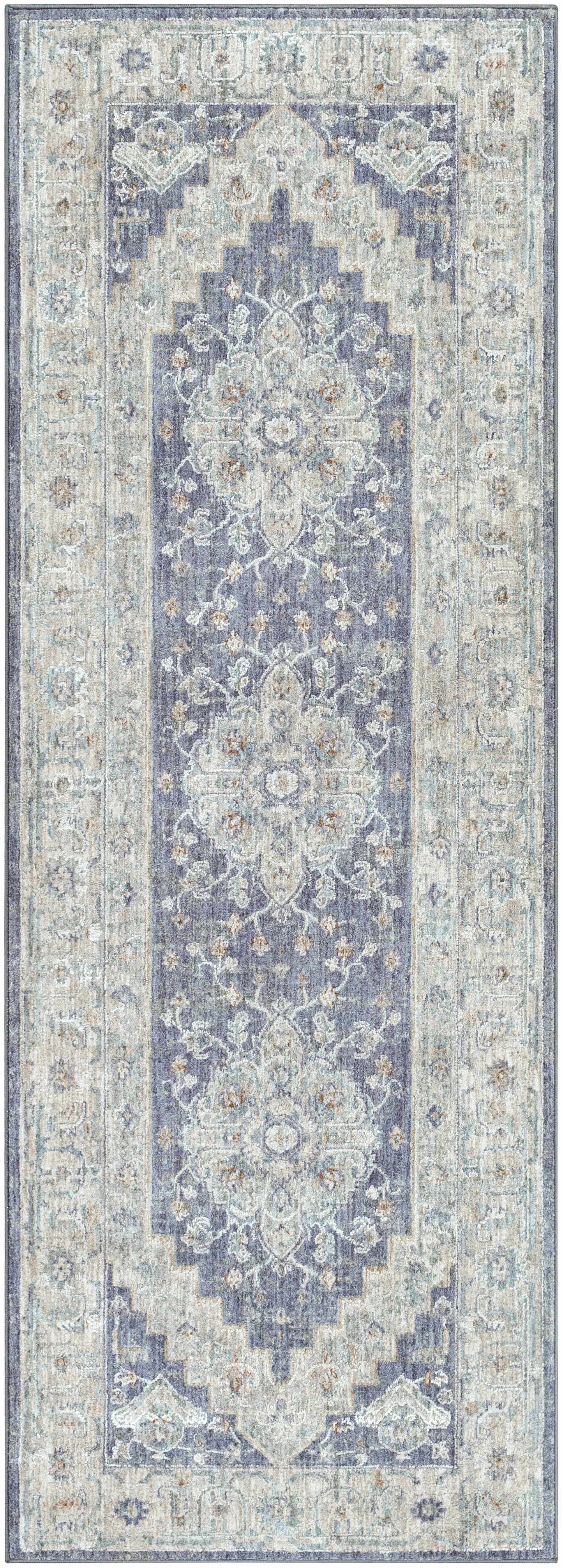 Sema Blue Medallion Area Rug