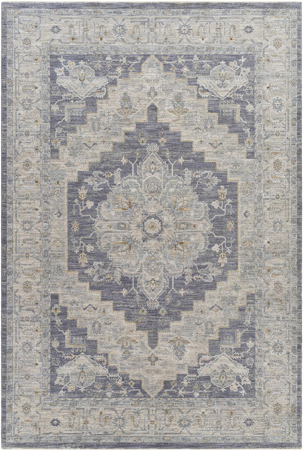Sema Blue Medallion Area Rug