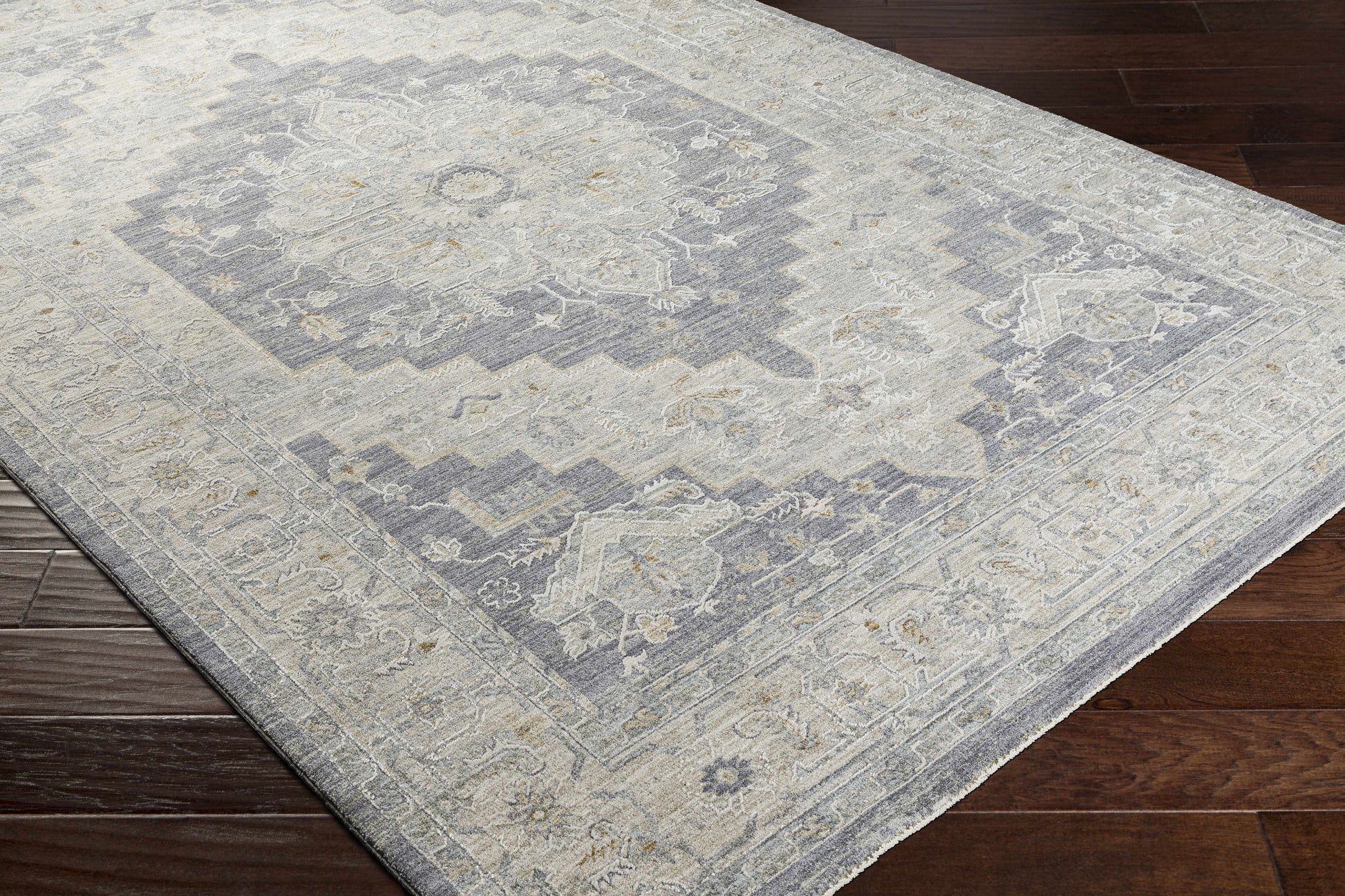 Sema Blue Medallion Area Rug
