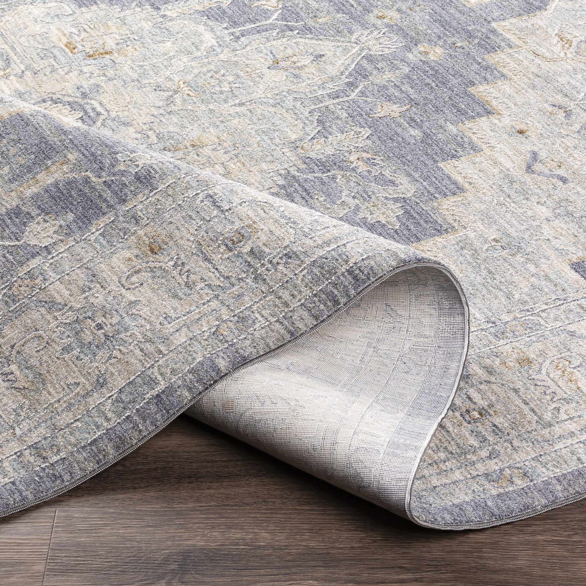 Sema Blue Medallion Area Rug