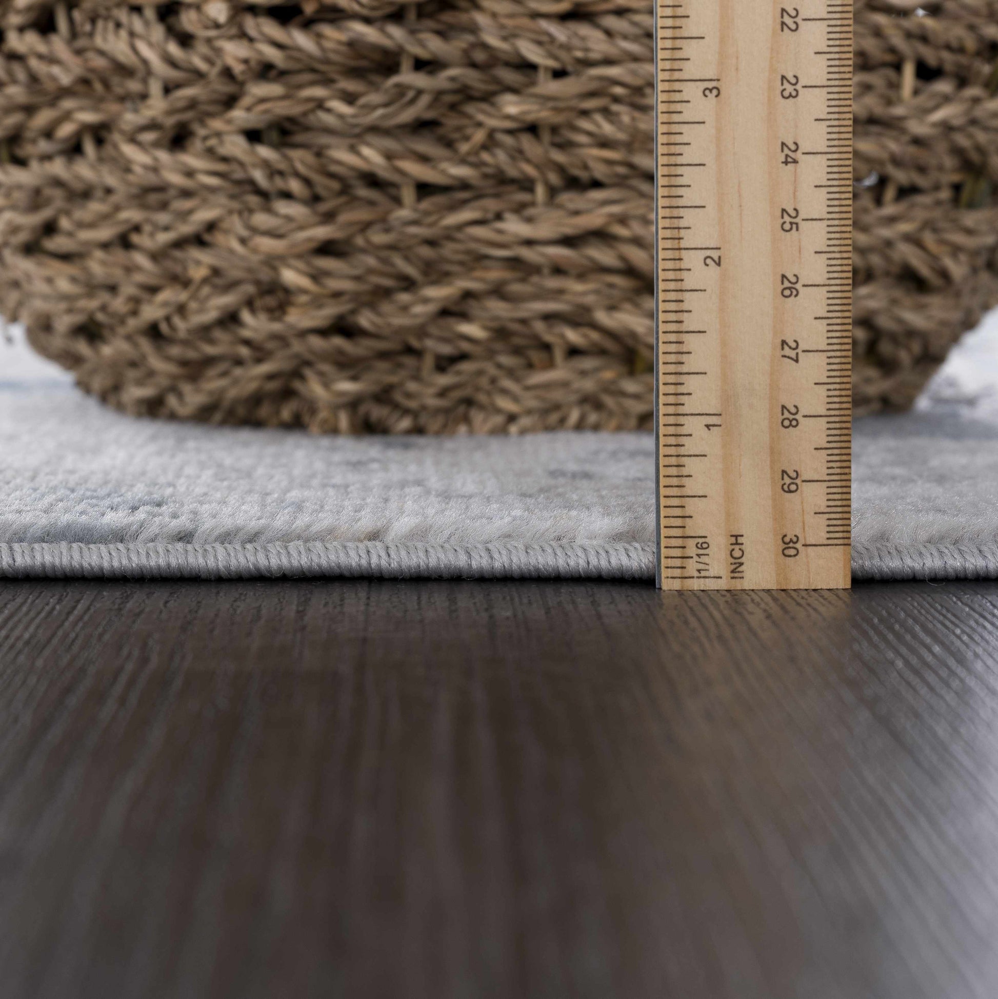 Fremantle Gray Marble Rug