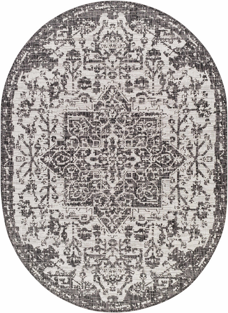 Charcoal Kilmacolm Indoor & Outdoor Rug - Clearance