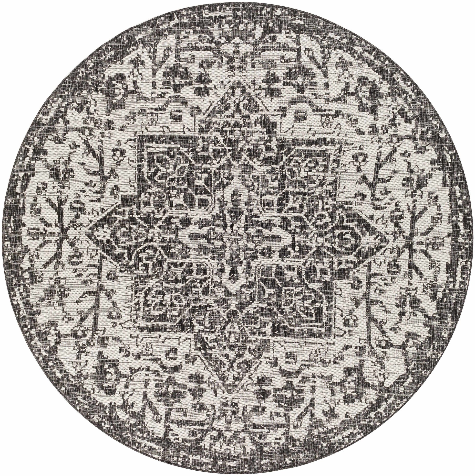 Charcoal Kilmacolm Indoor & Outdoor Rug - Clearance