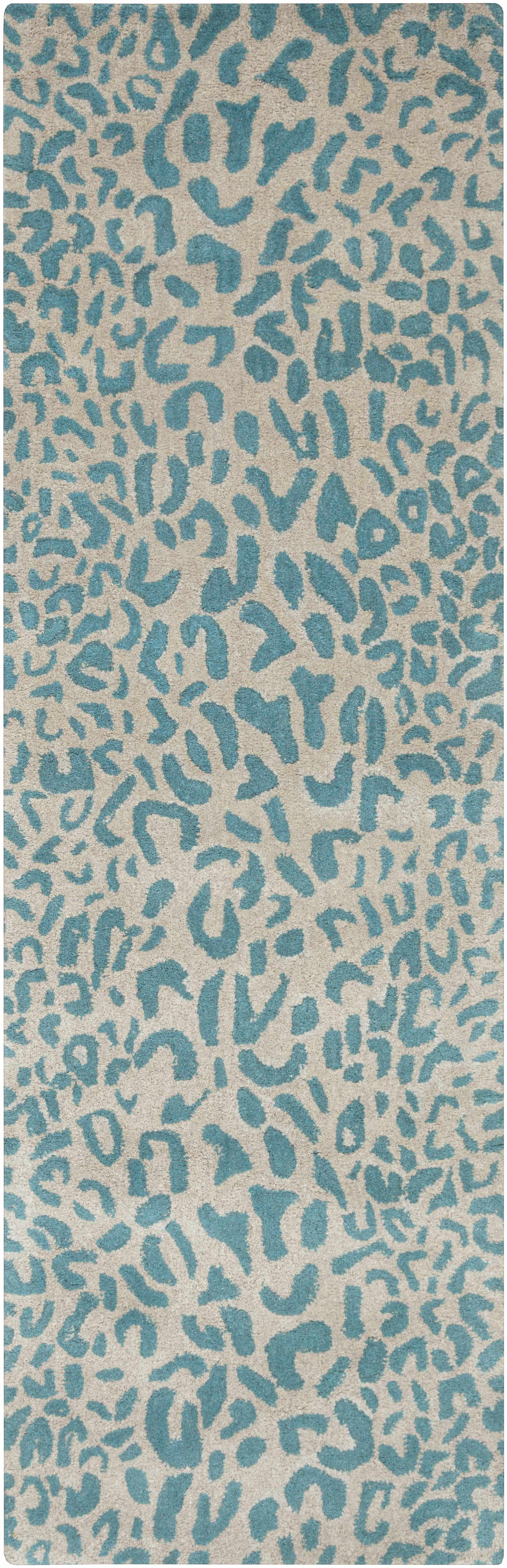 Lockbourne Leopard Print Area Rug