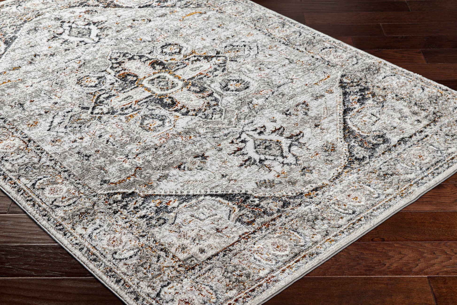 Liverpool Dark Gray Area Rug - Clearance