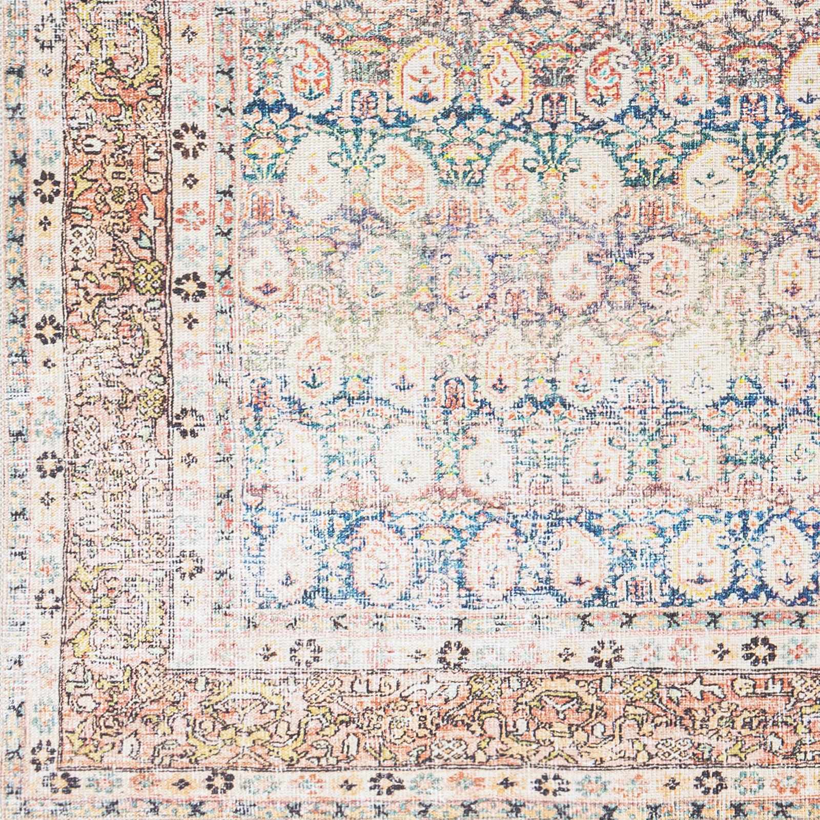 Maligaya Distressed Washable Rug - Clearance