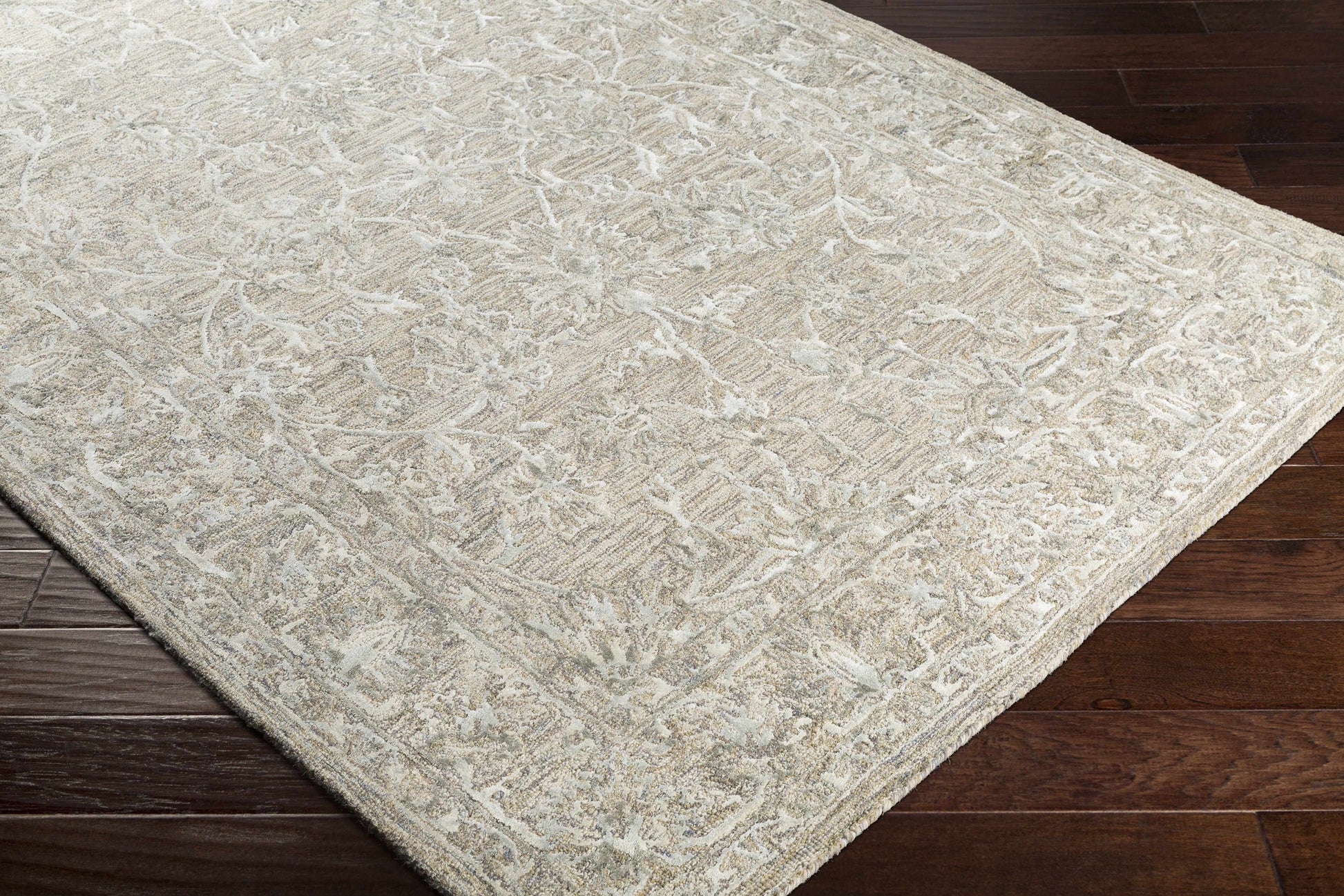 Montmorenci Wool & Faux Silk Rug