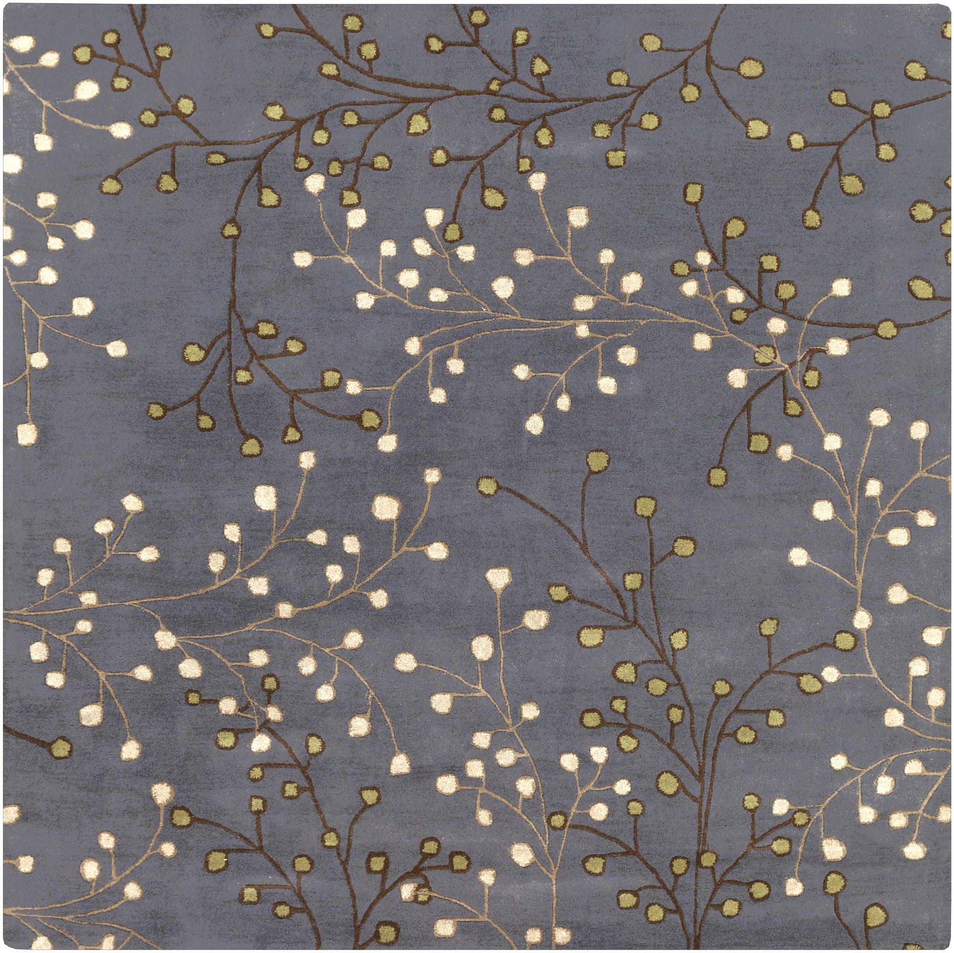Elsu Brown Beige Wool Rug