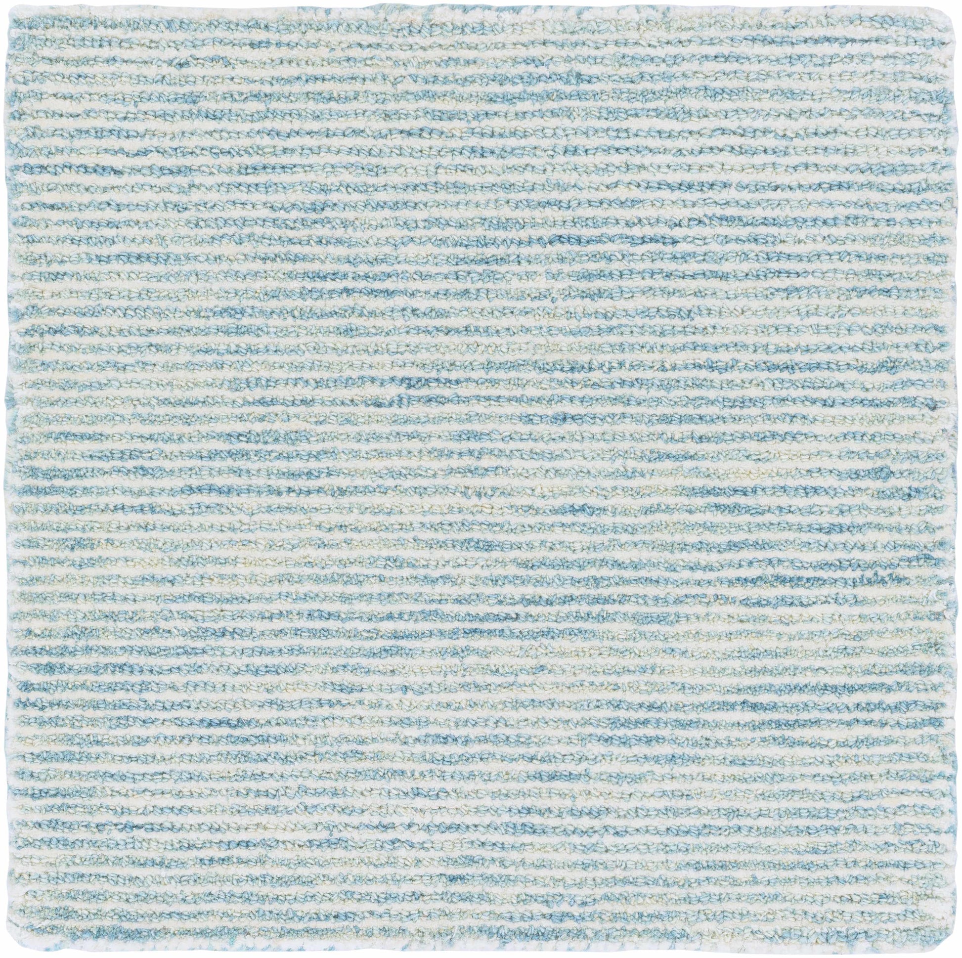 Orcas Hand Tufted Wool-Blend Rug - Ice Blue
