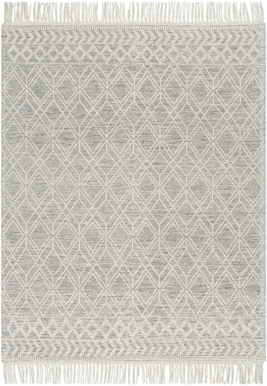 Ossun Wool Rug with Tassels