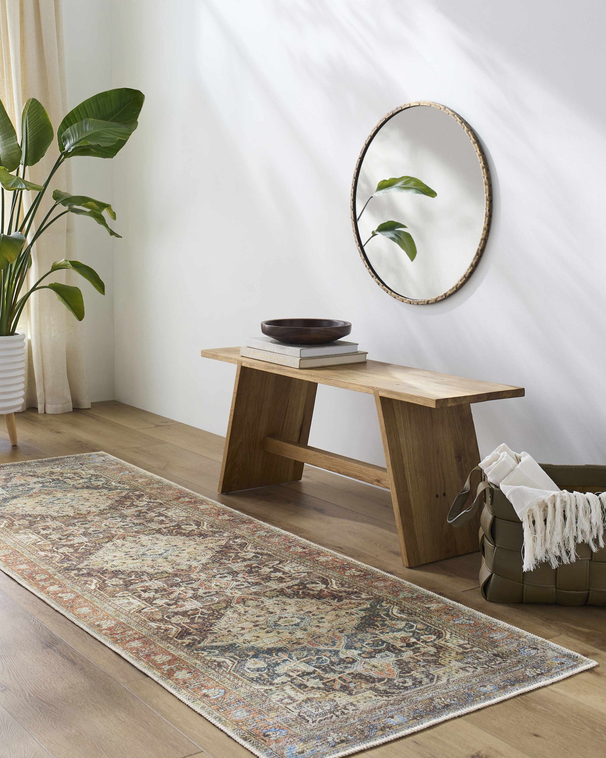 Portlaw Washable Area Rug - Clearance