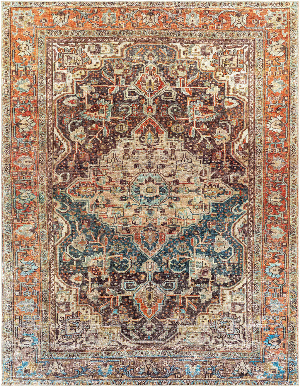 Portlaw Washable Area Rug - Clearance