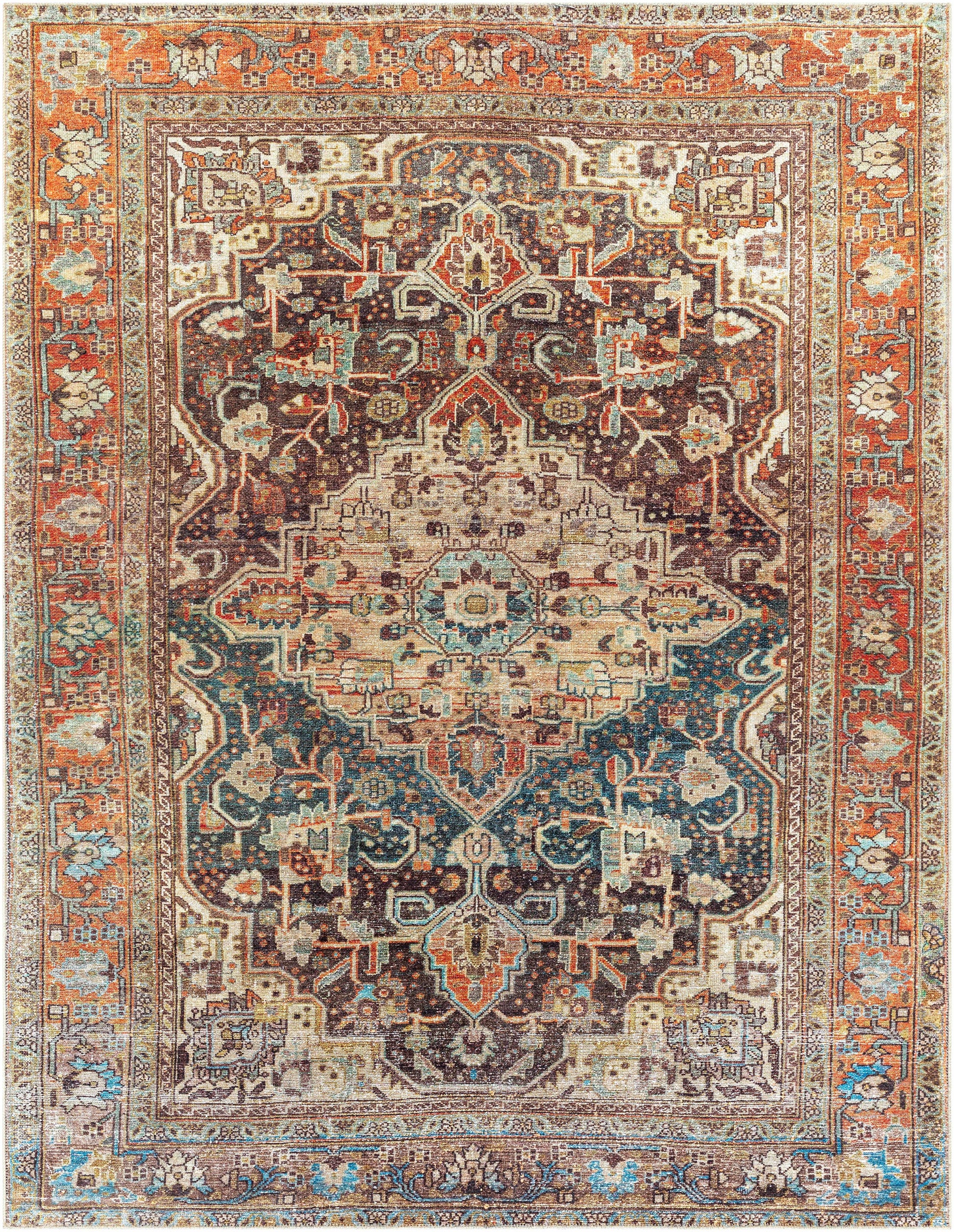 Portlaw Washable Area Rug - Clearance
