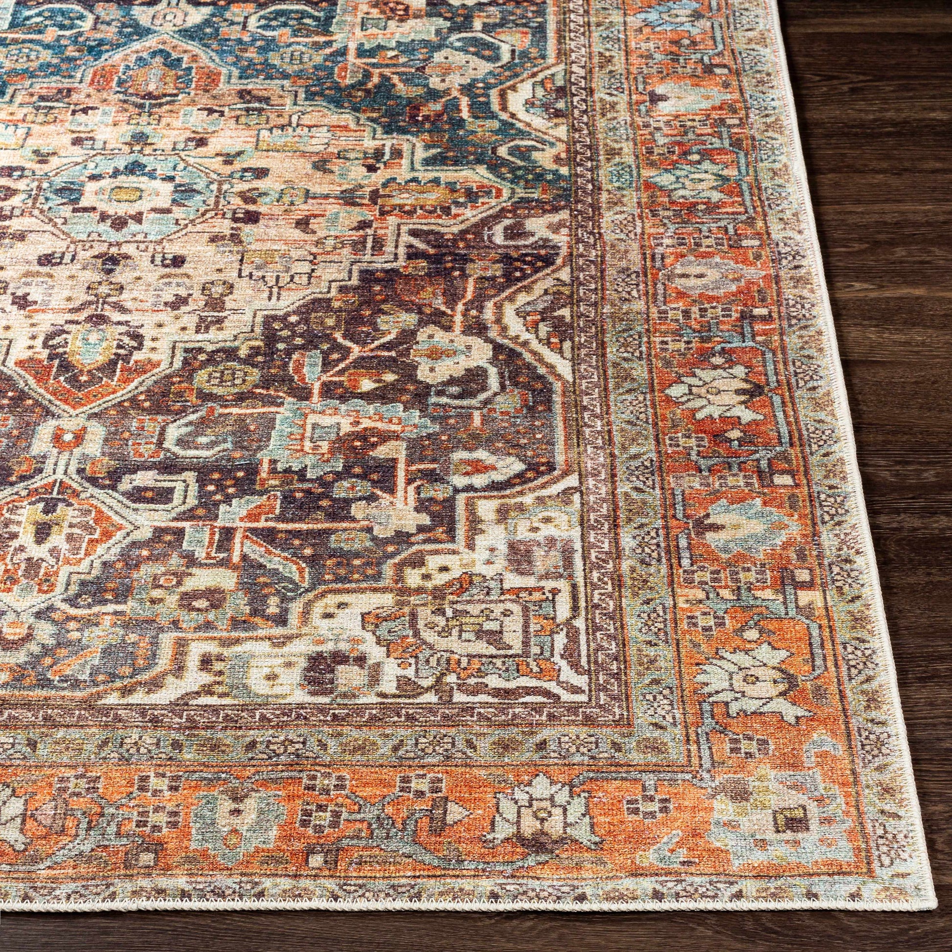 Portlaw Washable Area Rug - Clearance