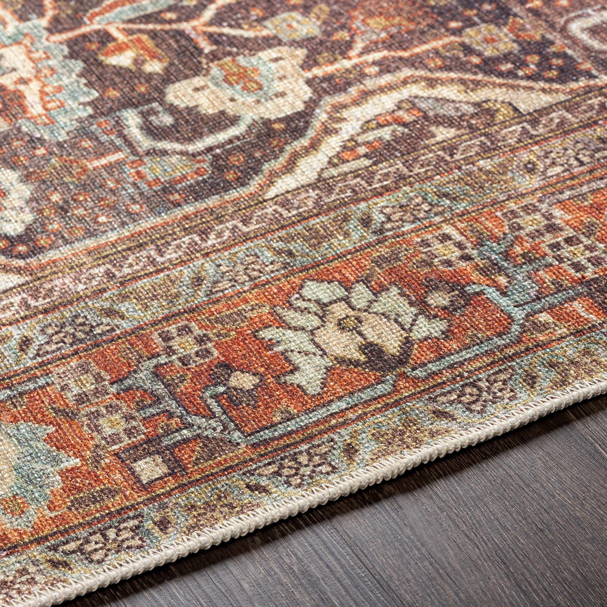 Portlaw Washable Area Rug - Clearance