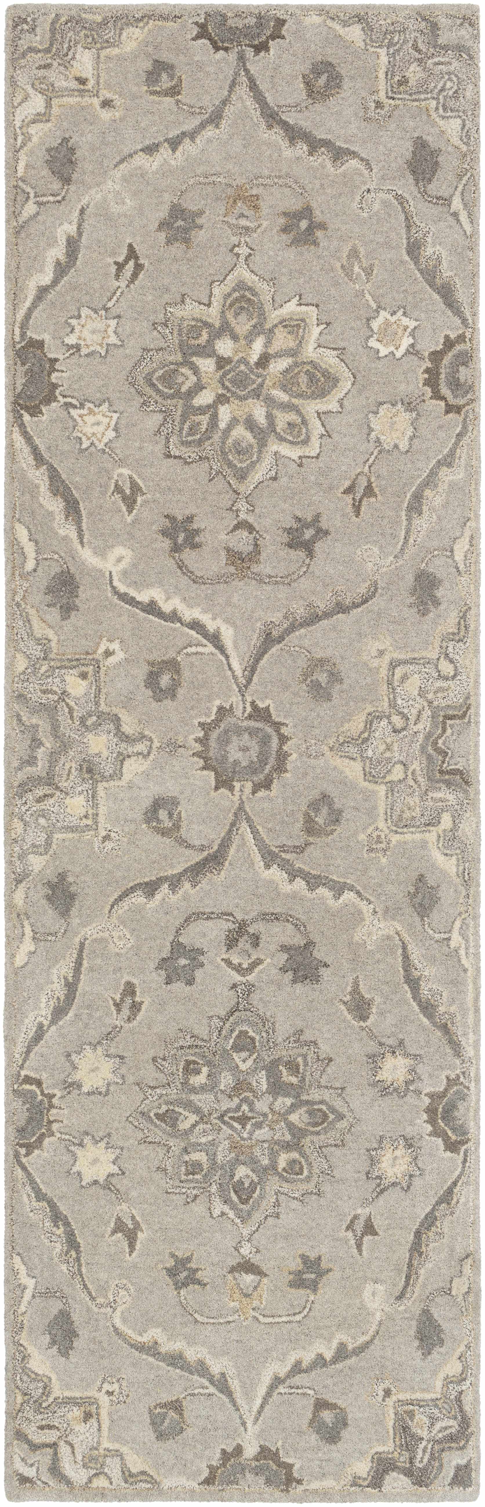 Peterstown Beige Wool Rug