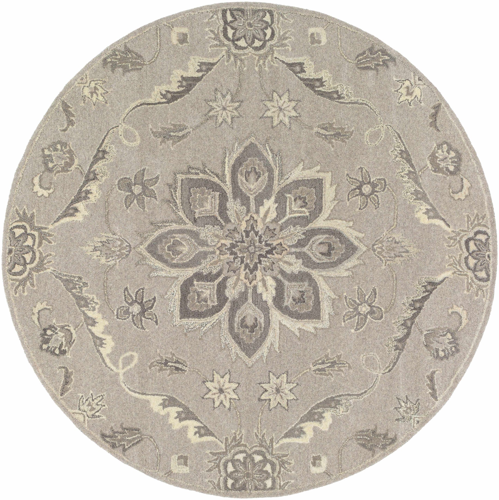 Peterstown Beige Wool Rug