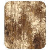 RELEANY Abstract Rug — Brown/Tan — Amazon colorway