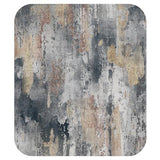 RELEANY Abstract Rug — Charcoal Brown — Amazon colorway