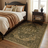 RELEANY vintage medallion rug Brown / Dark Brown gallery detail 3