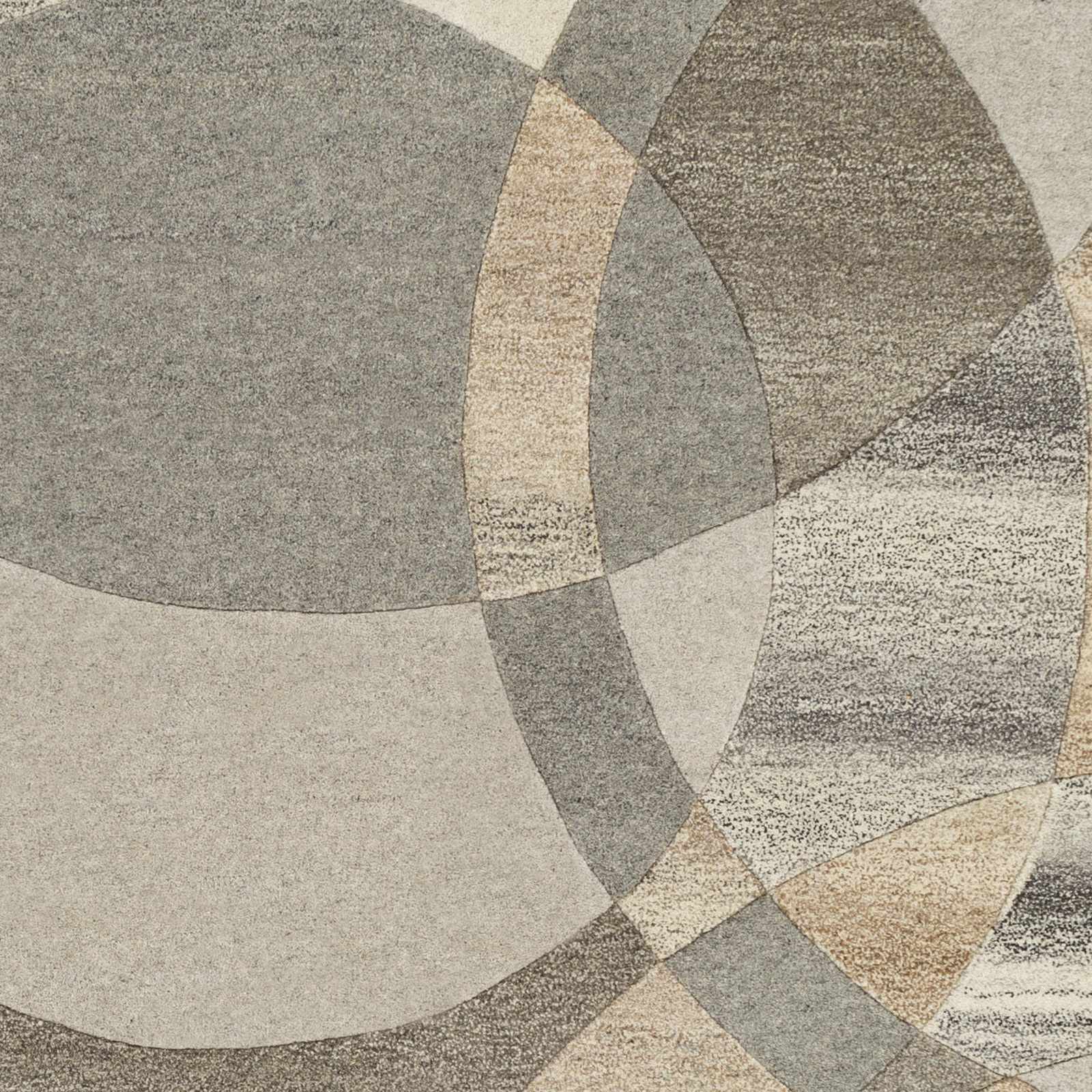Rillton Modern Wool Rug