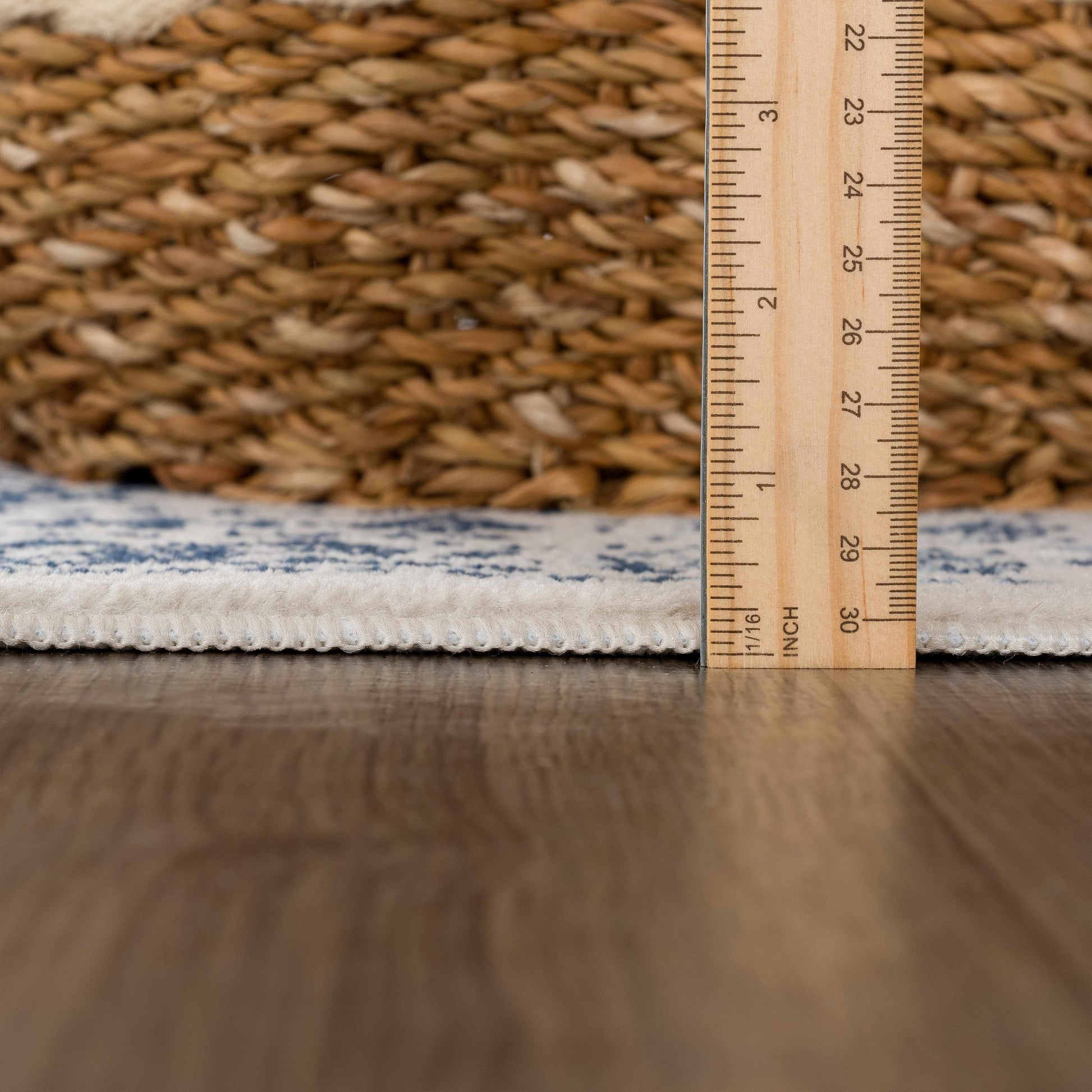 Michie Blue Area Rug - Clearance