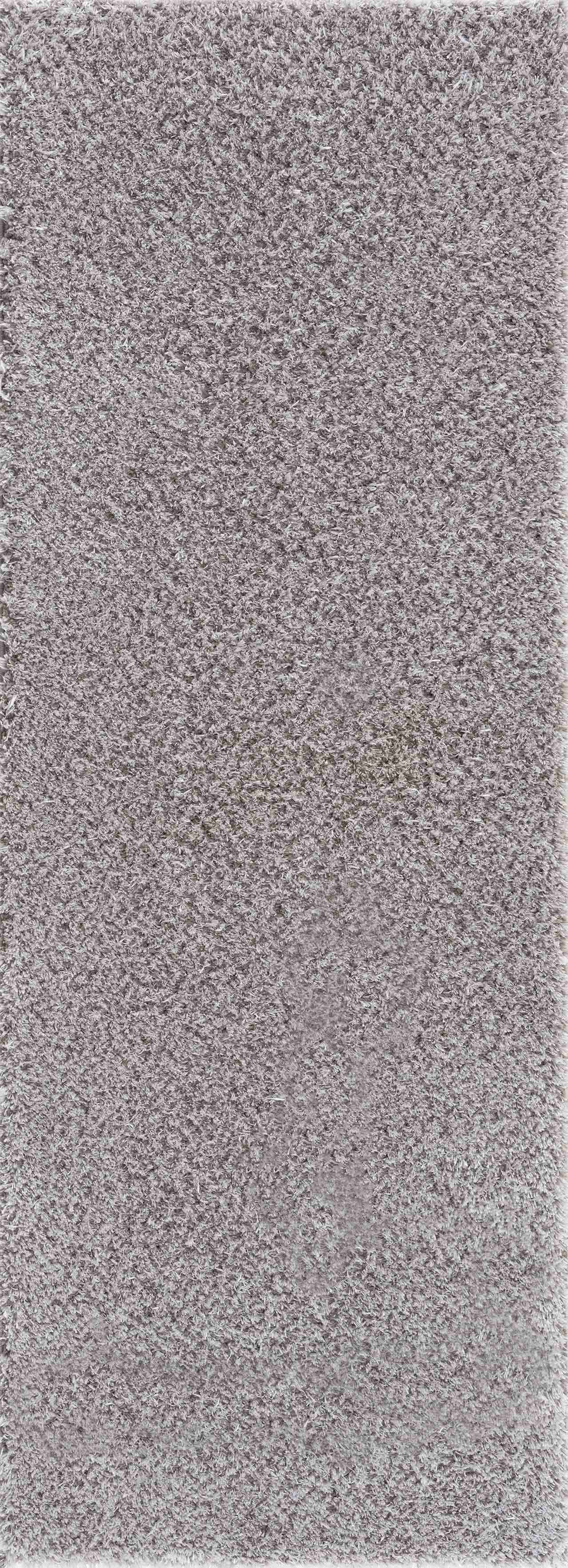 Lunaro Gray Subtle Wavy Abstract Modern Minimalist Polyester Machine Woven Area Rug - Clearance