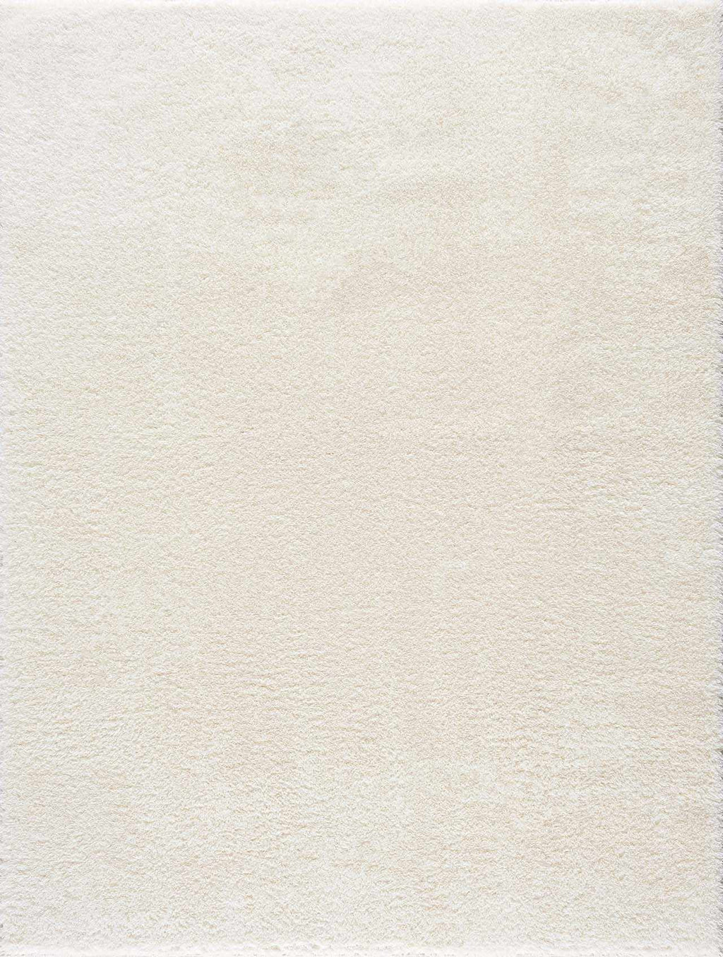 Crevalo Cream Subtle Wavy Abstract Modern Minimalist Polyester Machine Woven Area Rug