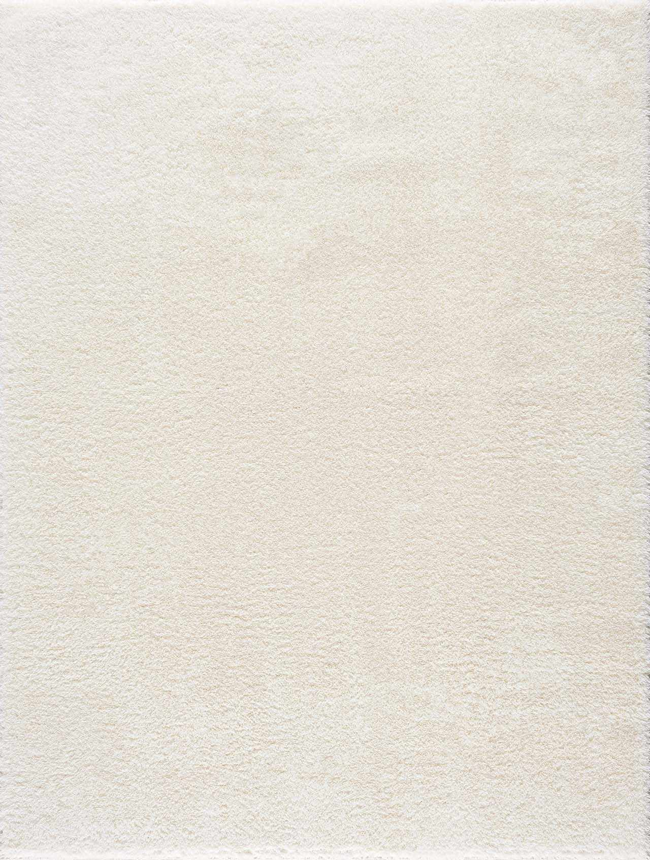 Crevalo Cream Subtle Wavy Abstract Modern Minimalist Polyester Machine Woven Area Rug