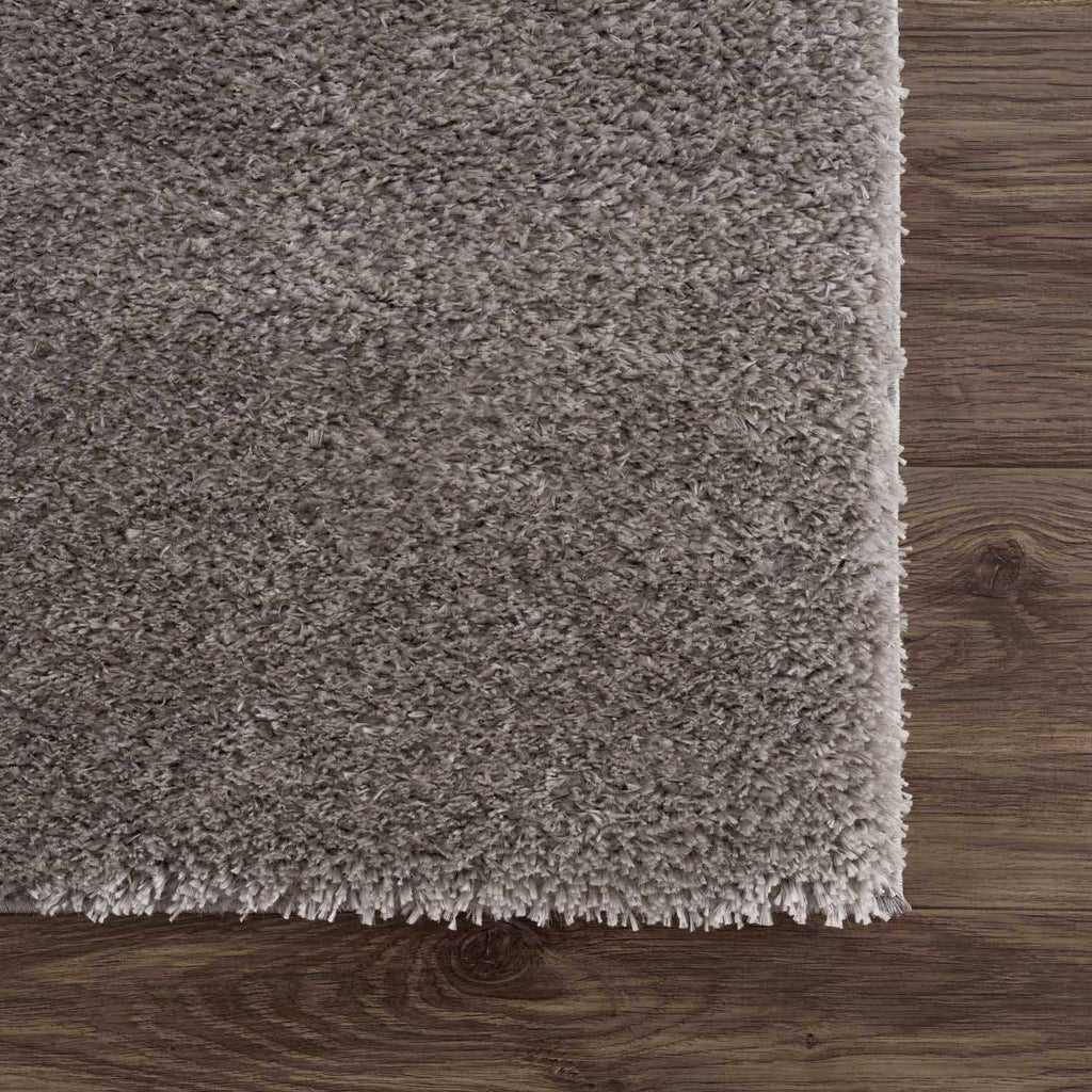 Charven Charcoal Subtle Wavy Abstract Modern Minimalist Polyester Machine Woven Area Rug
