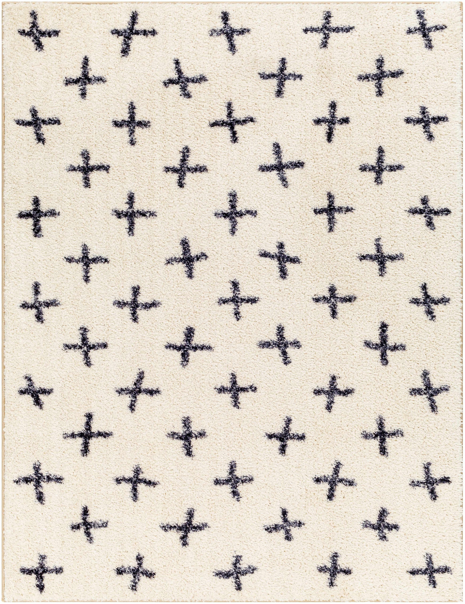 Bede Washable Swiss Cross Rug - 9x12 Clearance