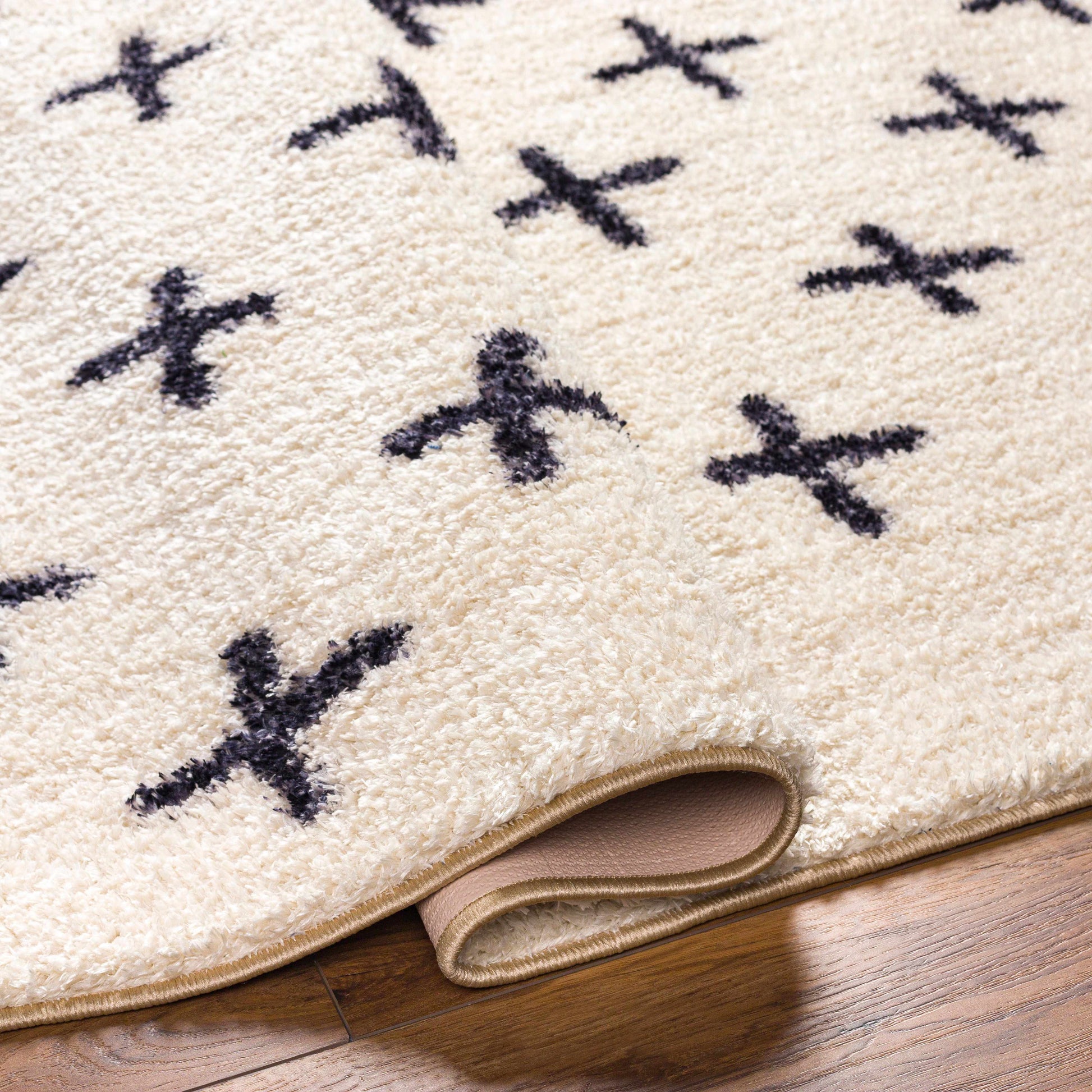 Bede Washable Swiss Cross Rug - 9x12 Clearance