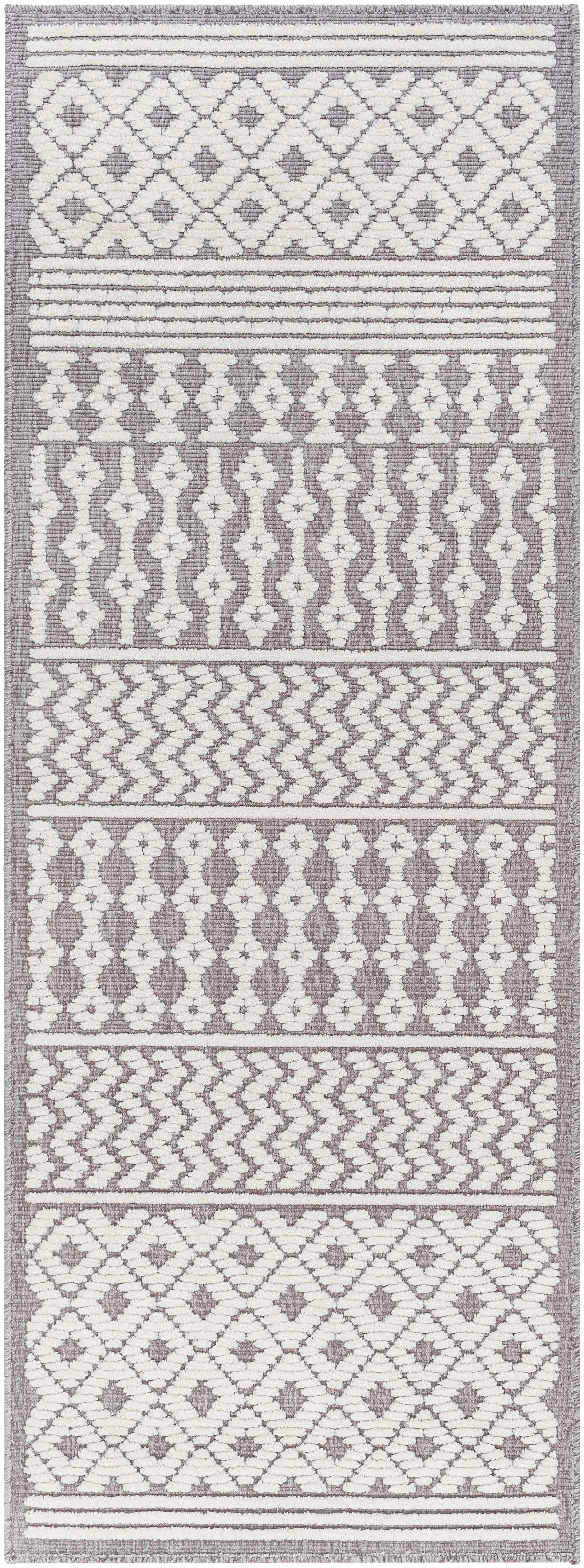 Drago Gray 3D Area Rug - Clearance