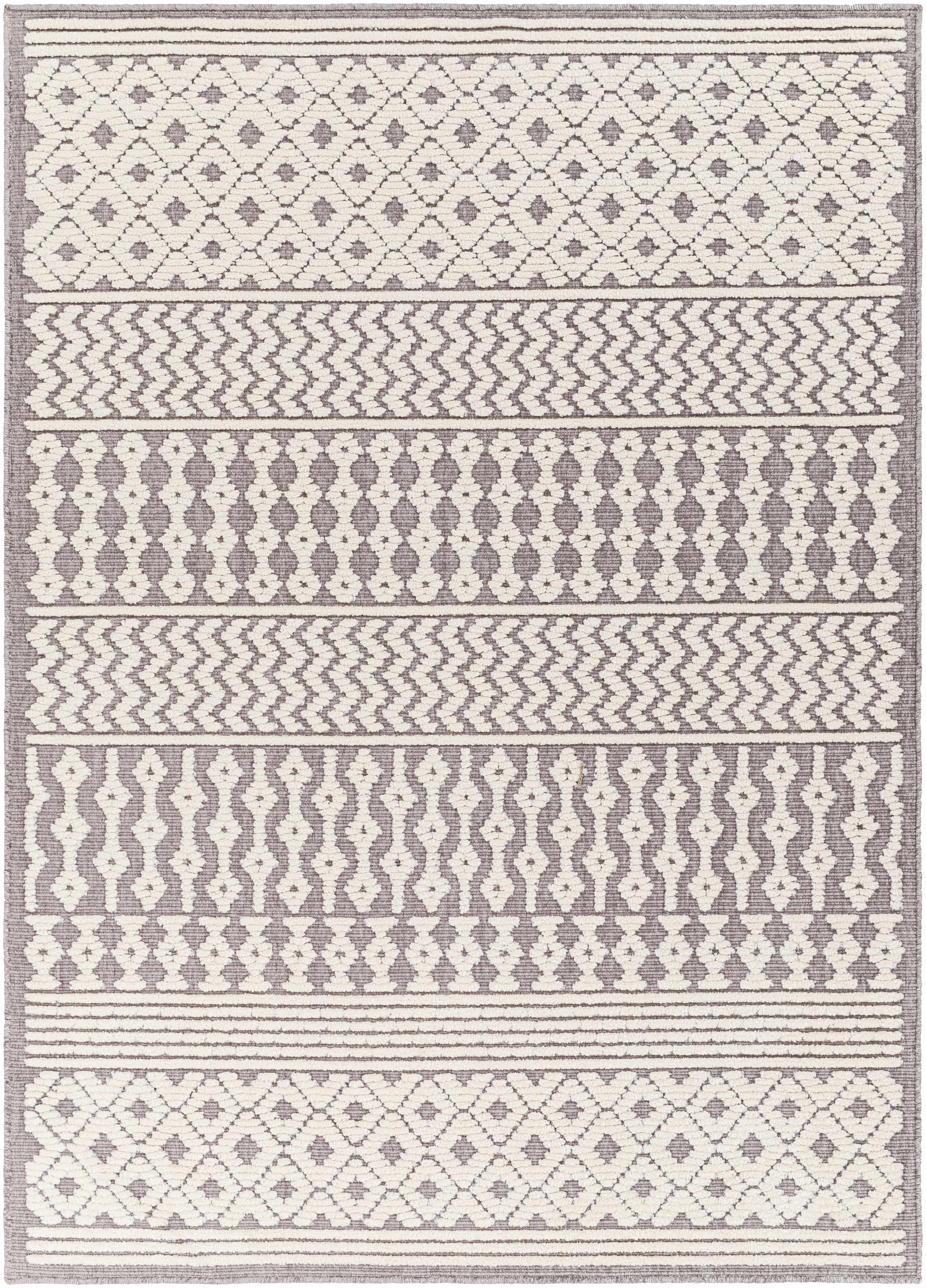 Drago Gray 3D Area Rug - Clearance