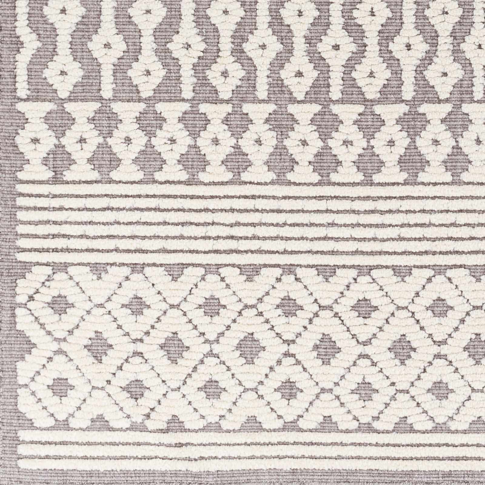 Drago Gray 3D Area Rug - Clearance