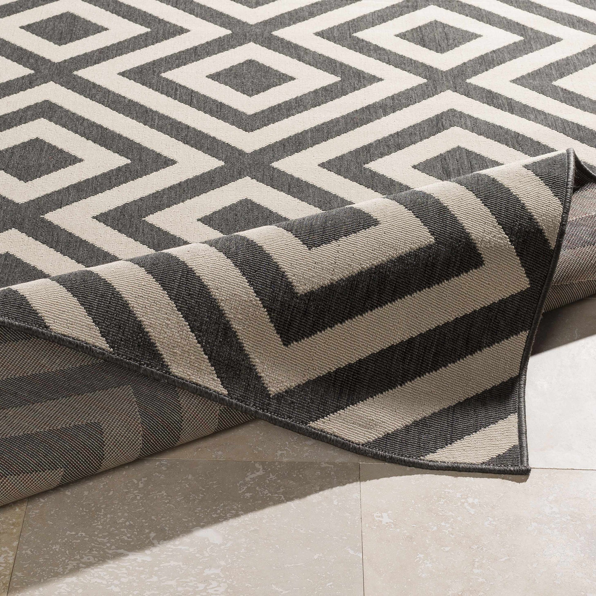 Spilsby Geometric Outdoor Rug - Clearance