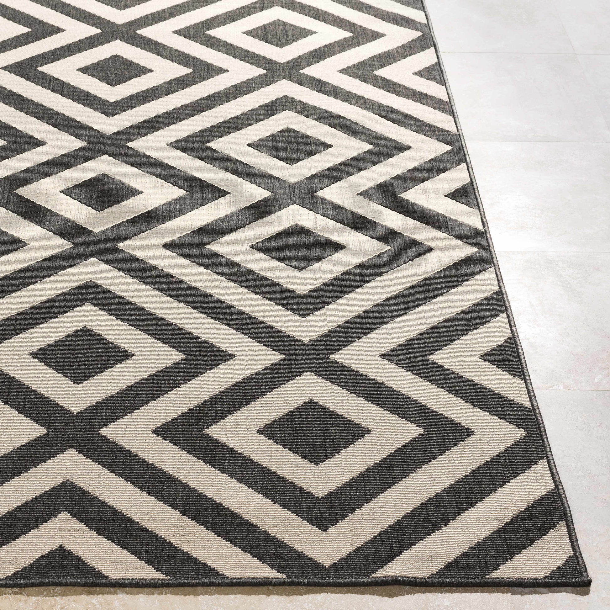 Spilsby Geometric Outdoor Rug - Clearance