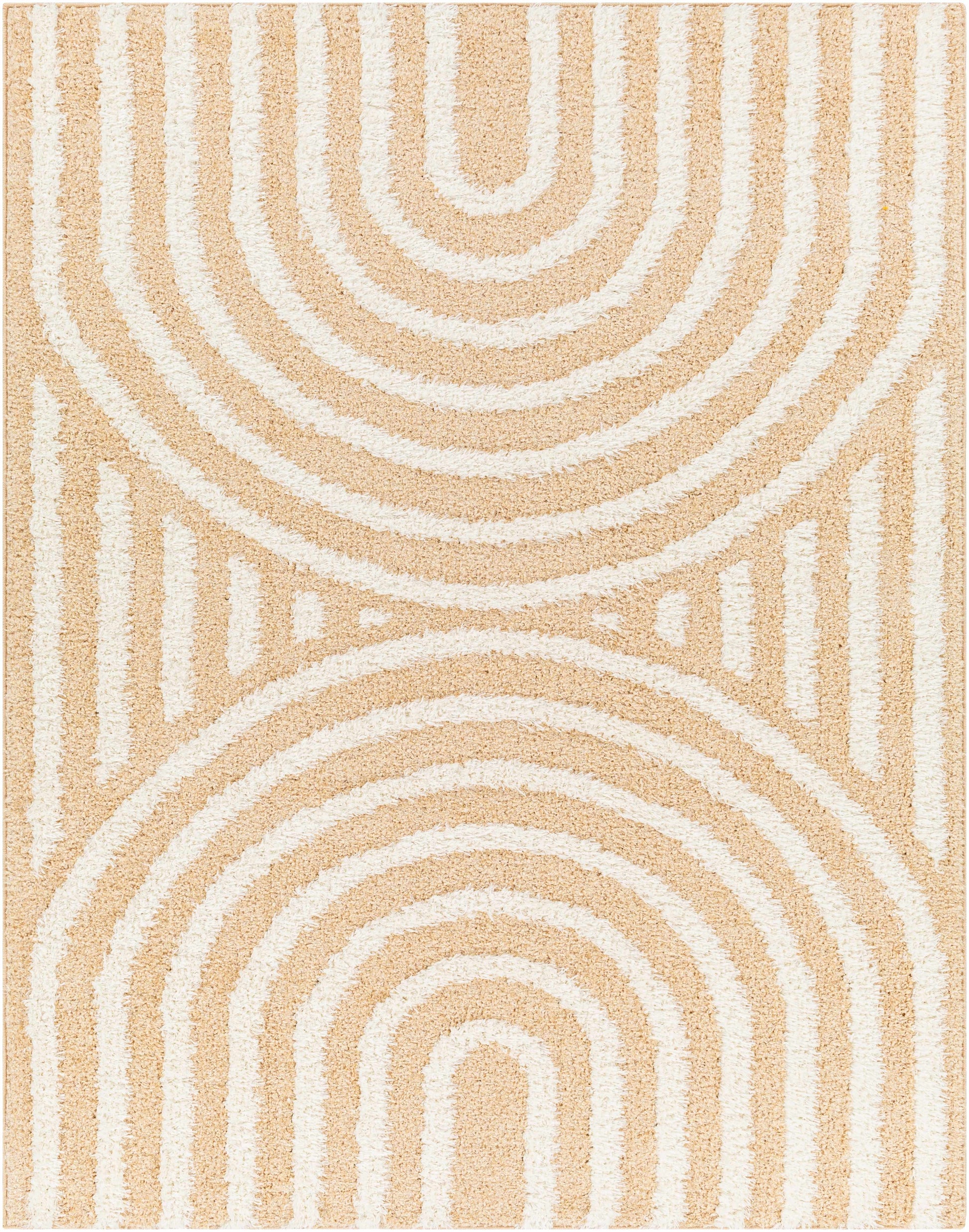 Arnel Beige Area Rug