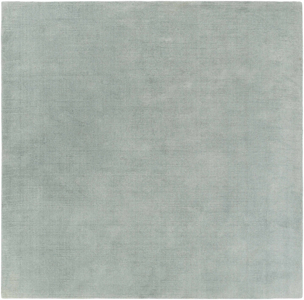 Brockton Solid Dusty Sage Wool Rug