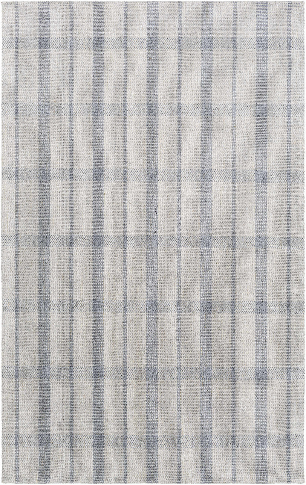 Verdon Light Gray Plaid Rug
