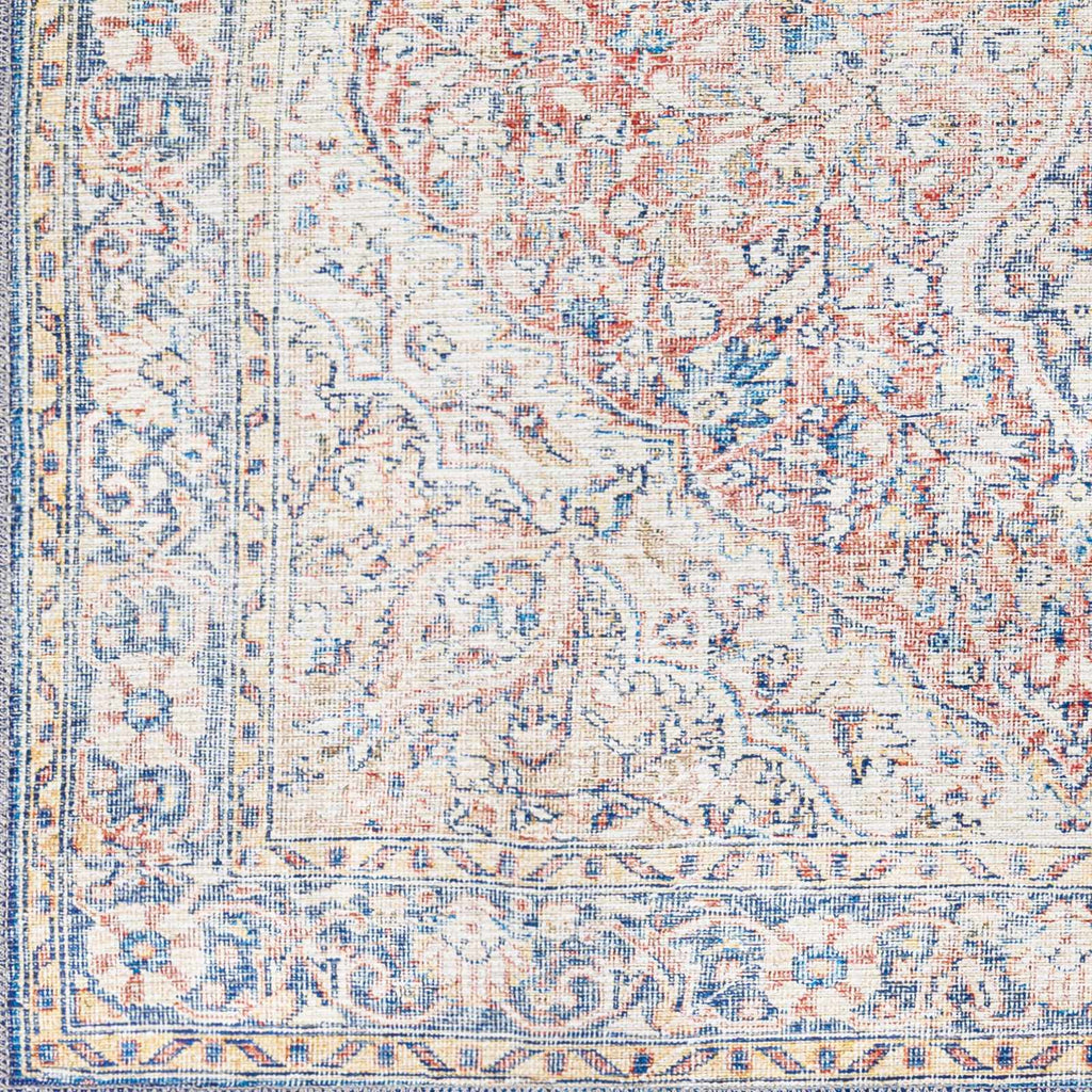 Wacousta Red&Blue Washable Rug - Promo