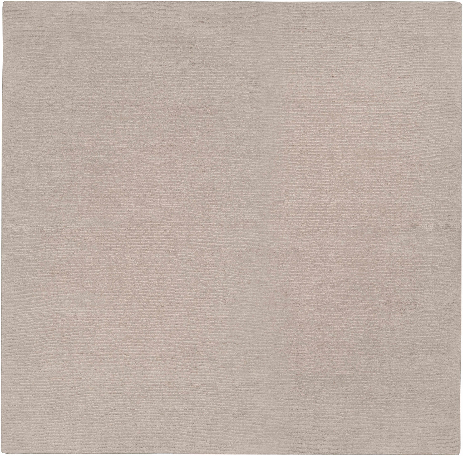 Brockton Solid Tan Hand Loomed Wool Area Rug
