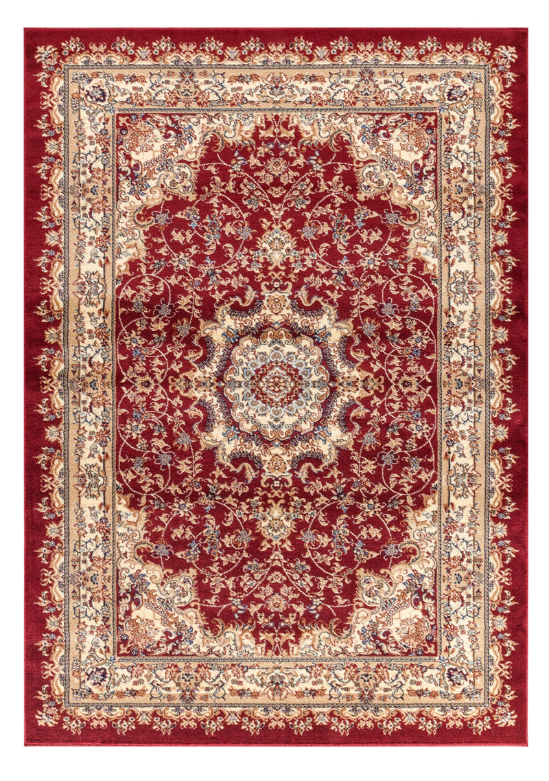 Yasmin Burgundy Victorian Oriental Area Rugs