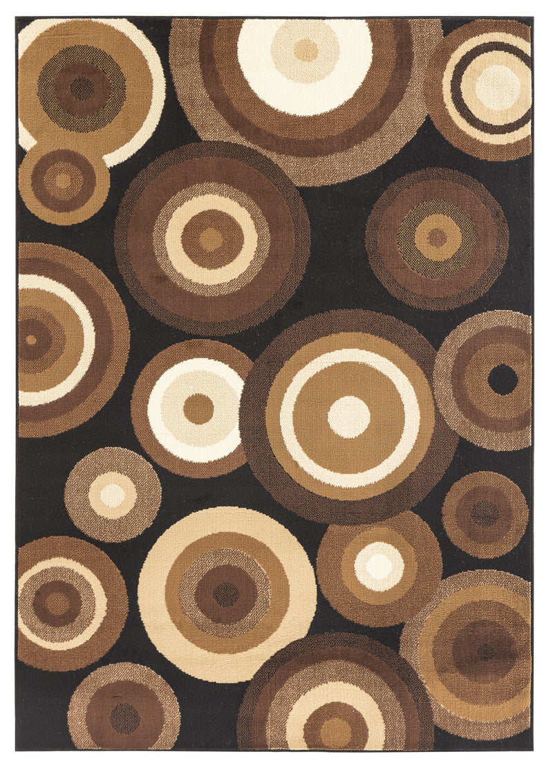 Claire Beige Abstract Contemporary Area Rugs